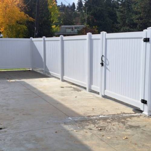 Vinyl Fence